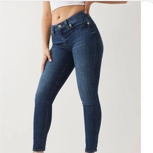 Authentic true religion mid rise super skinny jeans size 30